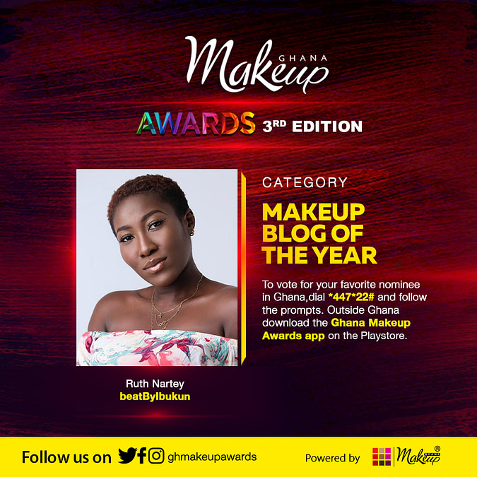 Makeup Ghana Announces Nominees For Ghana Makeup Awards – IbukunNartey.com Nominated!